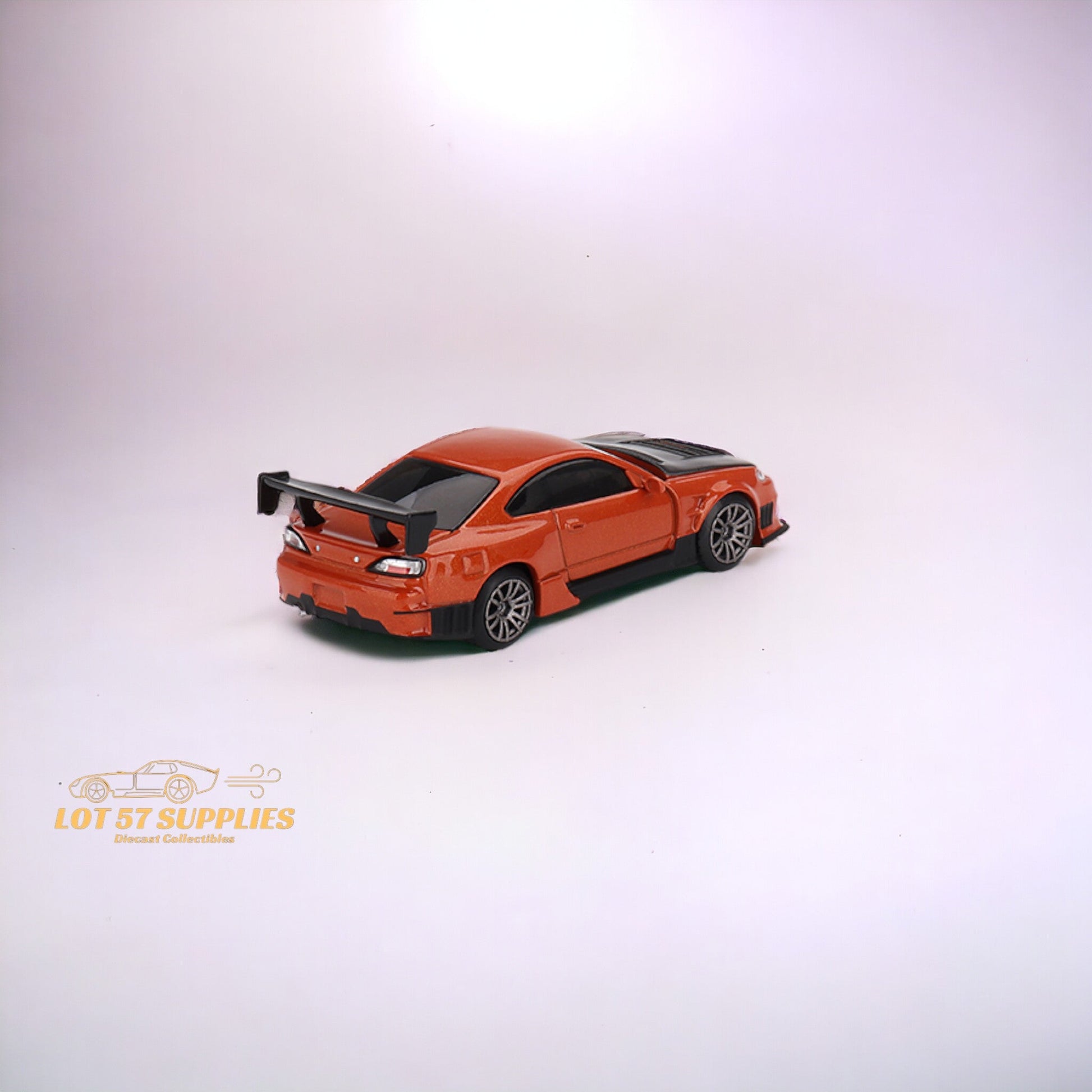 Mini-GT Nissan Silvia S15 D-MAX Metallic Orange #581 1:64 MGT0581-1