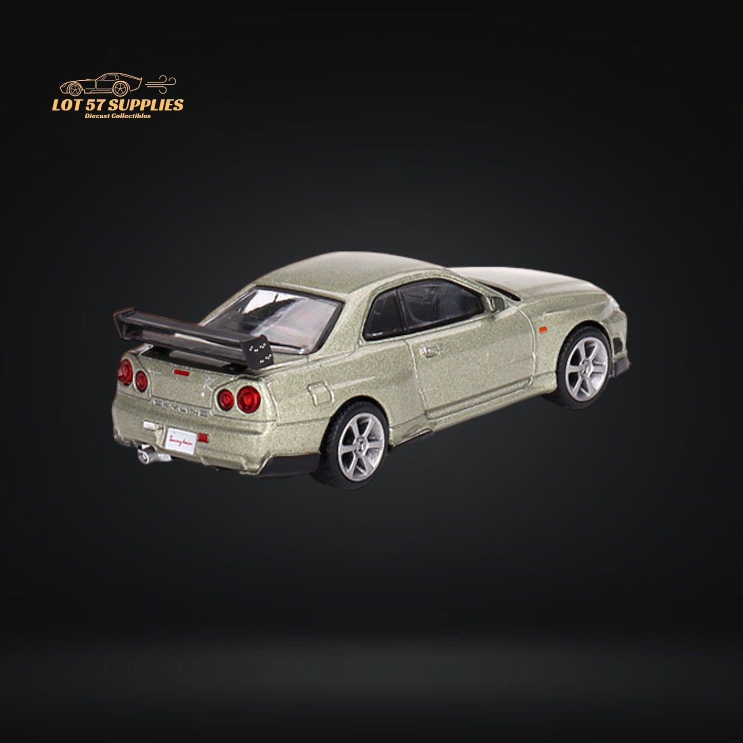 Mini-GT Nissan Skyline GT-R (R34) Tommykaira R-z Millenium Jade #697 1:64 MGT00697-2