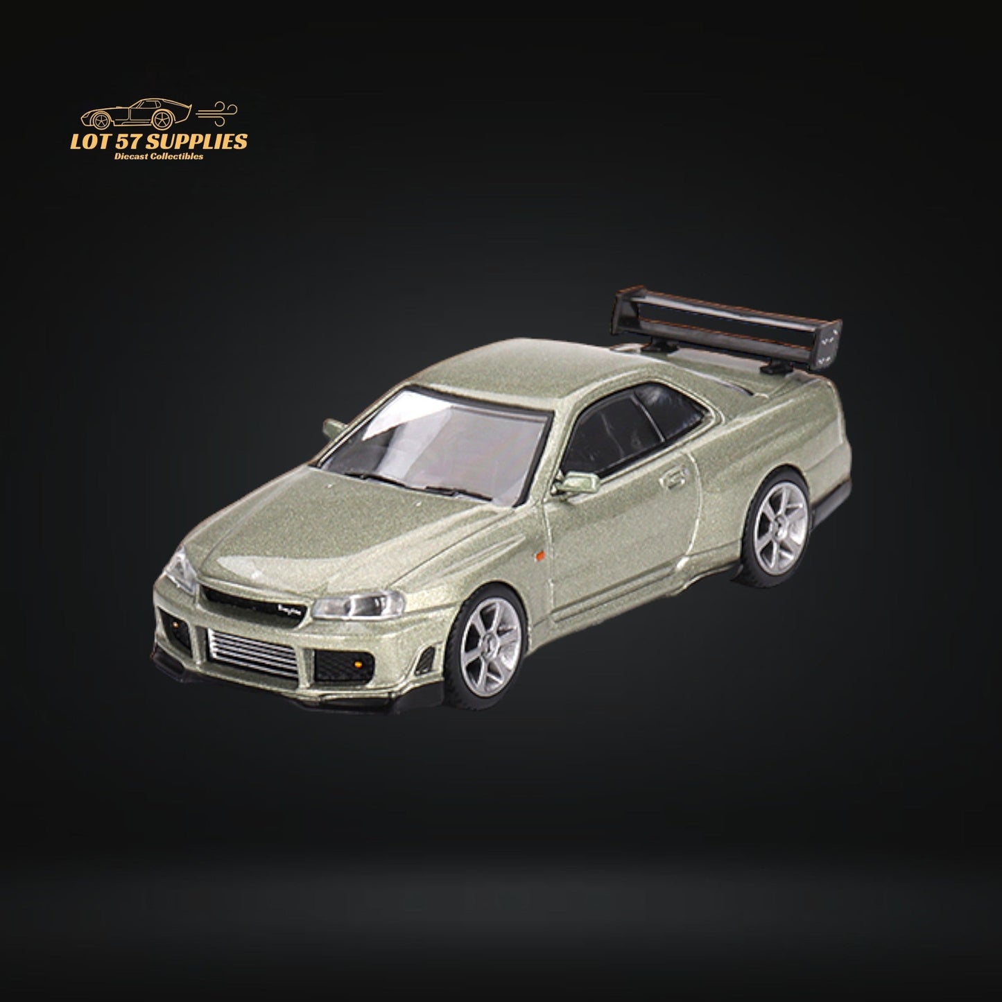 Mini-GT Nissan Skyline GT-R (R34) Tommykaira R-z Millenium Jade #697 1:64 MGT00697-0