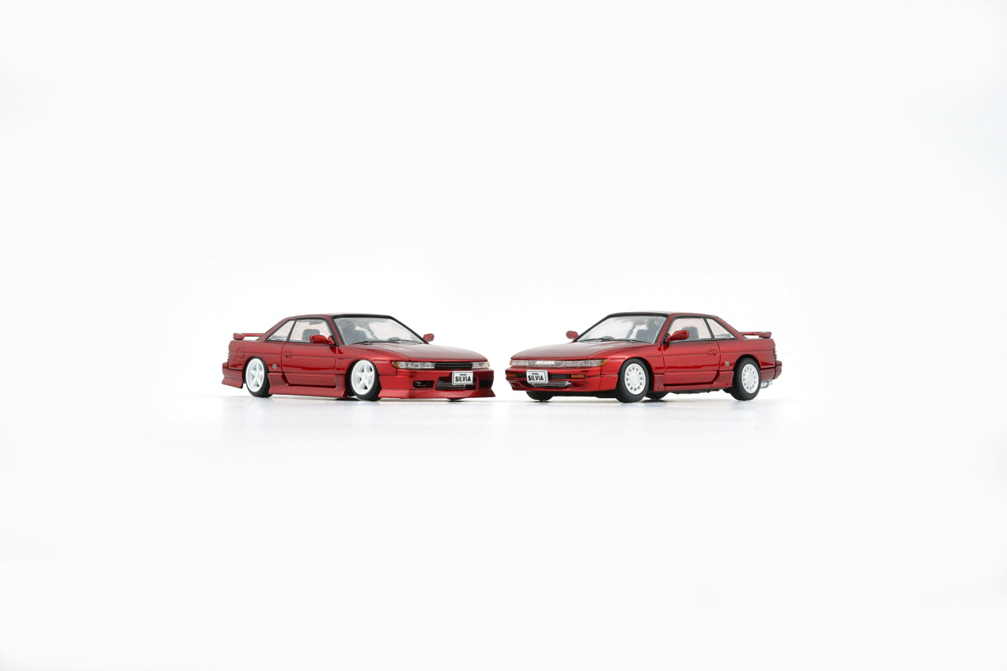 BM Creations Nissan Silvia S13 RED RHD 1:64 64B0301-3