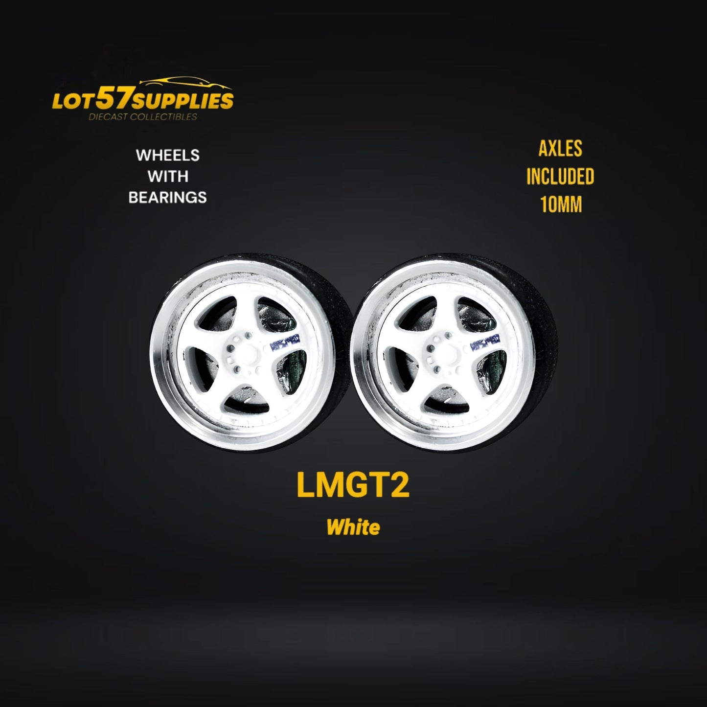 SKALWERK Wheels 1:64 10mm High Quality Wheels With Bearing System GROUP 2-8