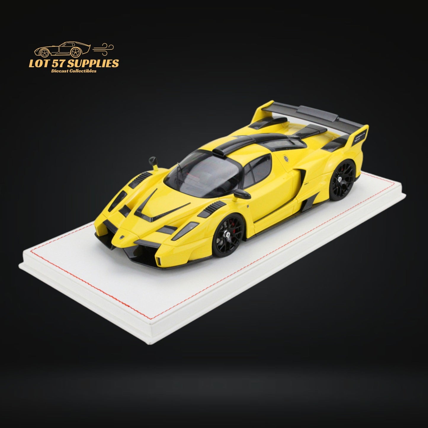 NA Enzo Gemballa MIG U1 Resin Model YELLOW 1:18 Limted to 66 Pieces-0