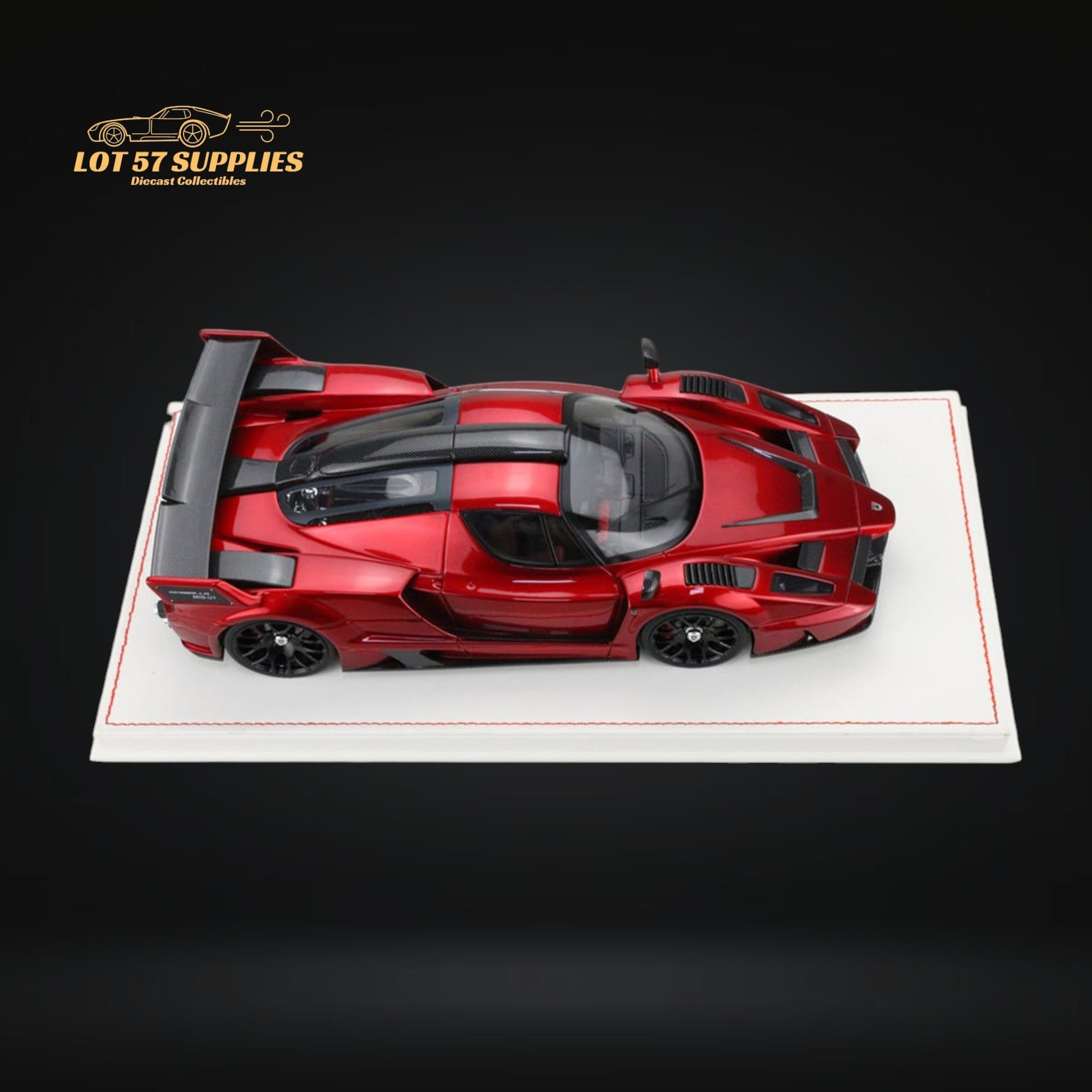 NA Ferrari Enzo Gemballa MIG U1 Resin Model METALLIC RED 1:18 Limited to 66 Pieces-1