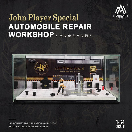 MoreArt AutoMobile Repair Workshop JPS Livery 1:64 MO641082-0