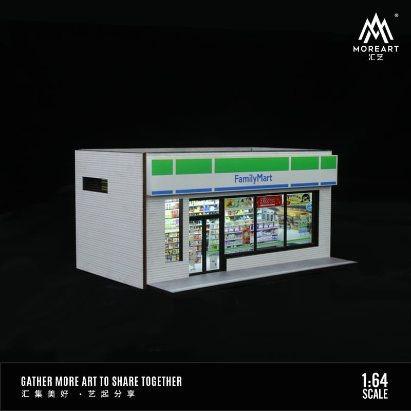 MoreArt Convenience Store "FamilyMart" Diorama 1:64 MO941101-2