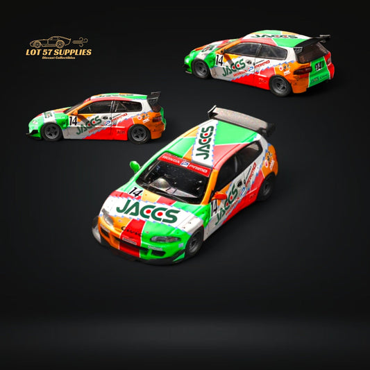 Fuji Honda Civic EG6 5th Gen MK5 Rocket Bunny JACCS #14 Livery 1:64-0