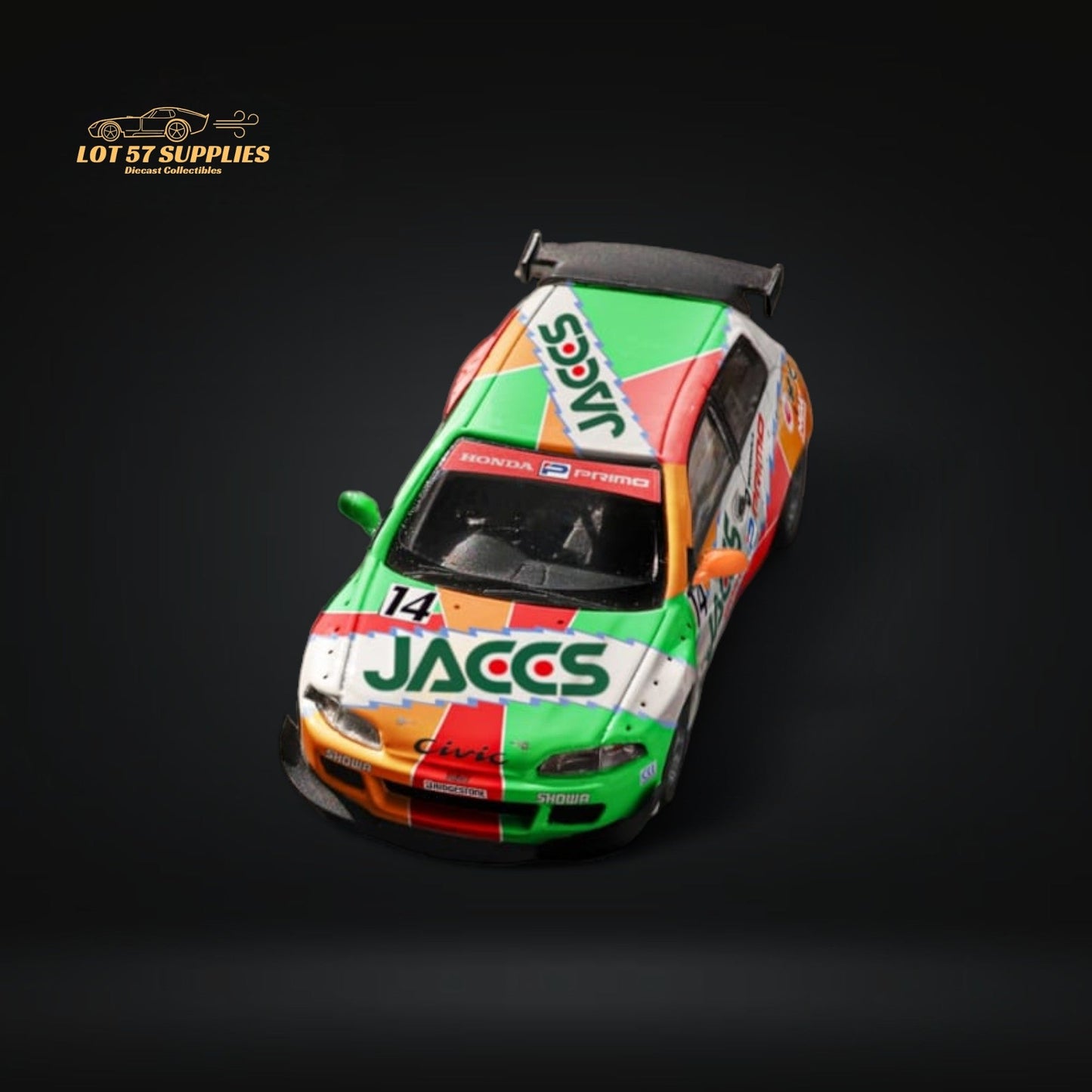 Fuji Honda Civic EG6 5th Gen MK5 Rocket Bunny JACCS #14 Livery 1:64-3