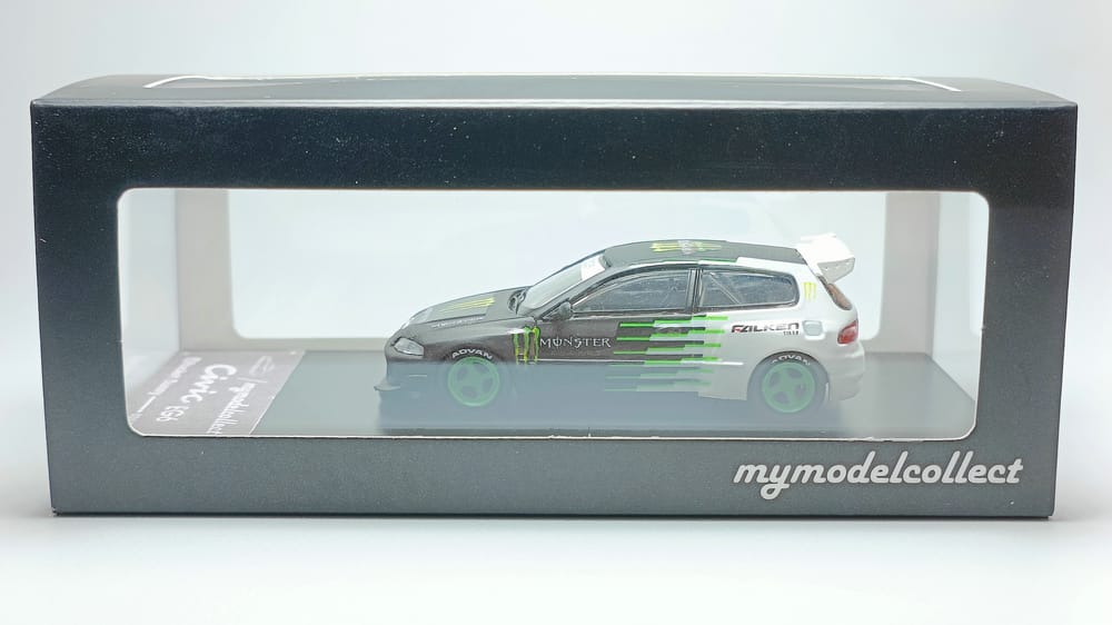 MC Honda Civic EG6 Monster Livery Diecast 1:64-3