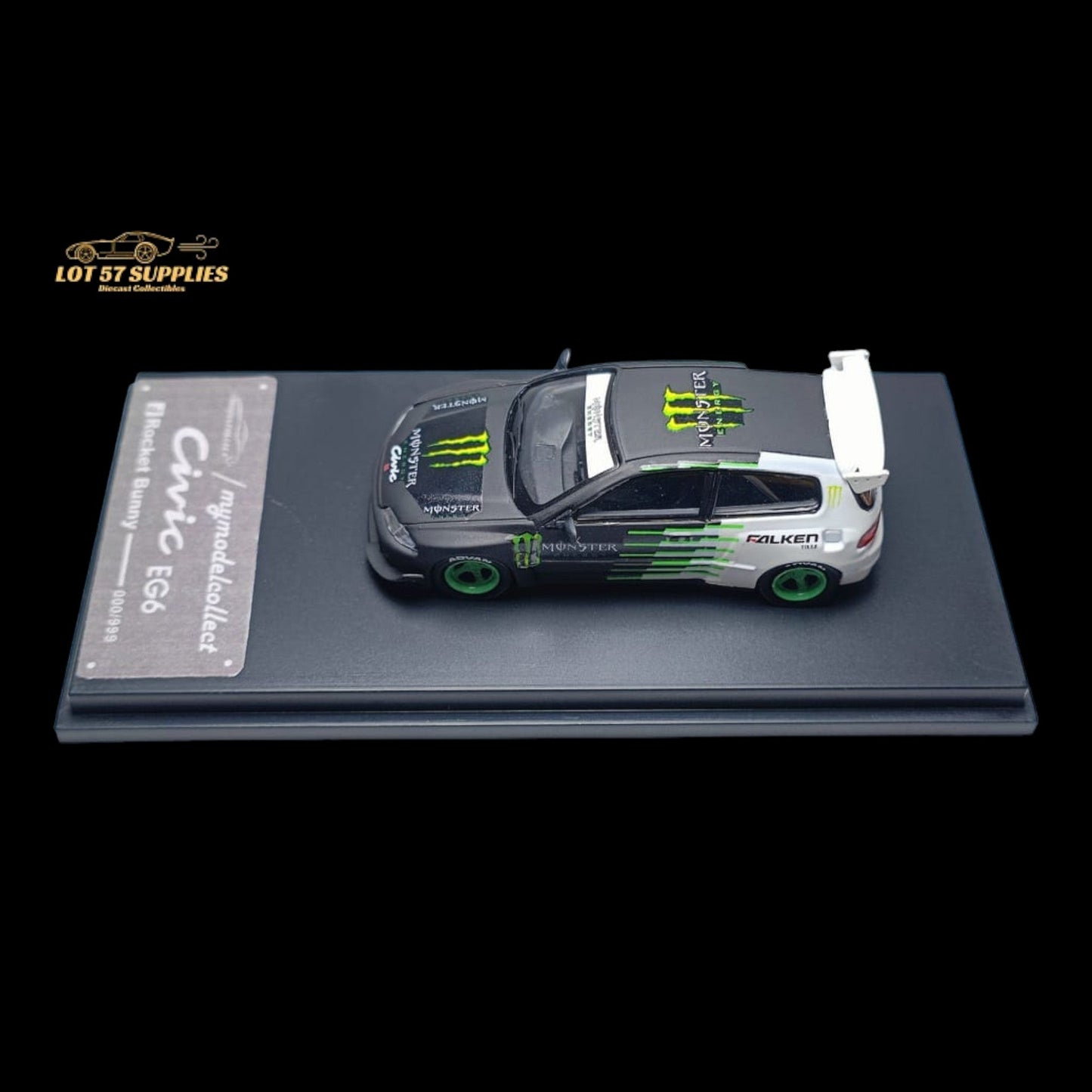 MC Honda Civic EG6 Monster Livery Diecast 1:64-2