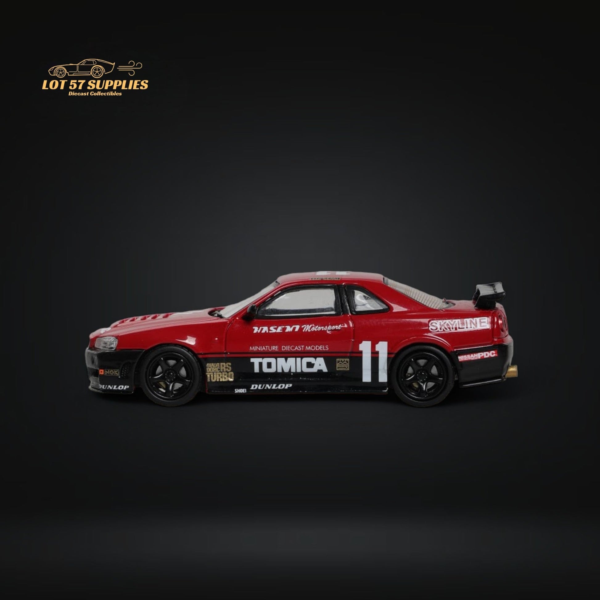 Stance Hunters SH Skyline GT-R R34 Tomica #11 Livery 1:64-1