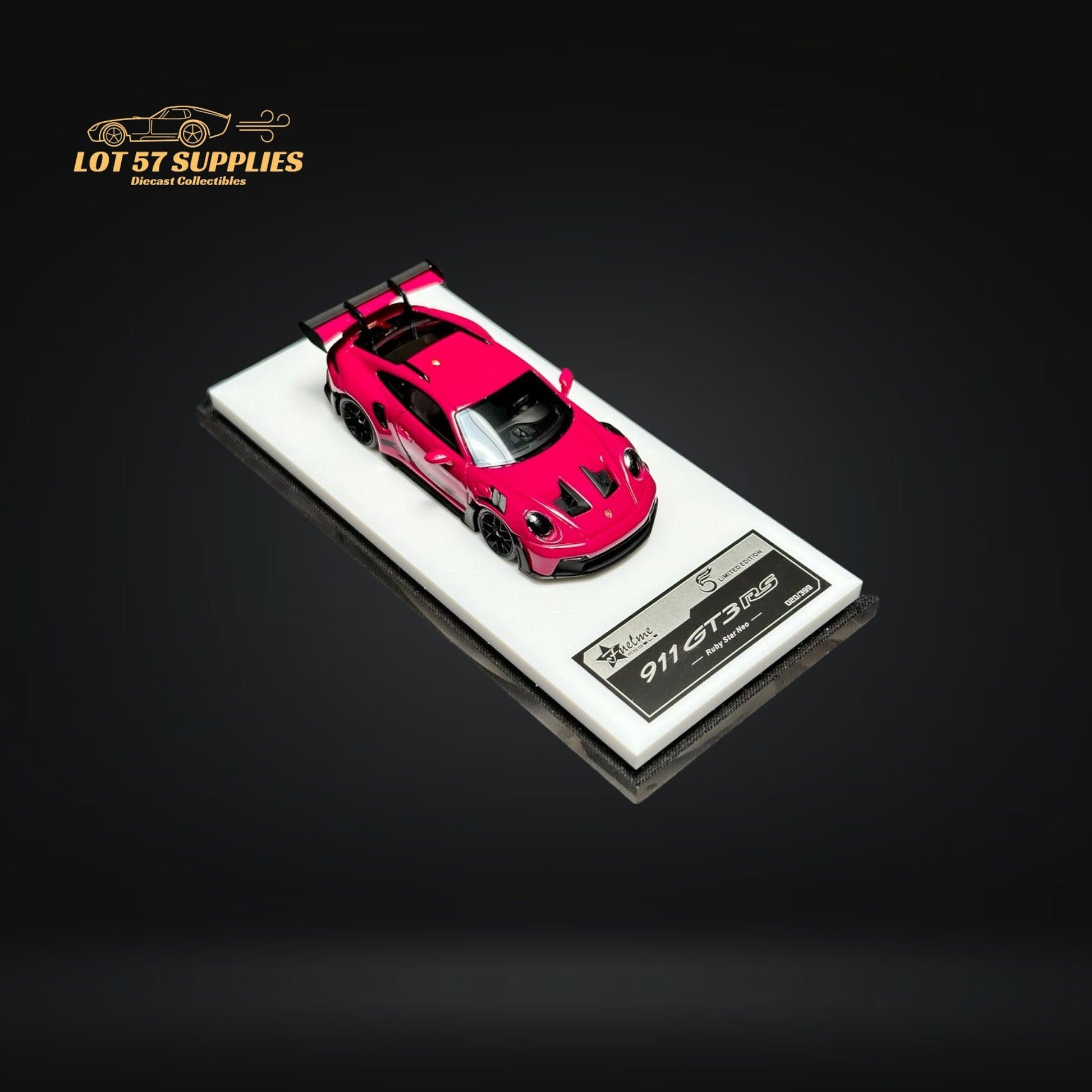 FuelMe Porsche 911 (992) GT3 RS in Ruby Star Neo 1:64-2