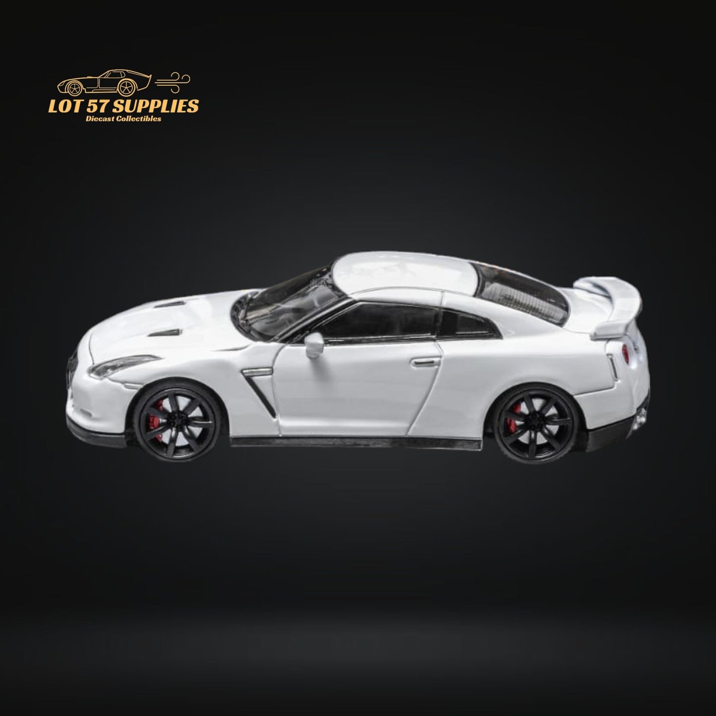 Focal Horizon Skyline GT-R R35 White With Openable Hood 1:64-2