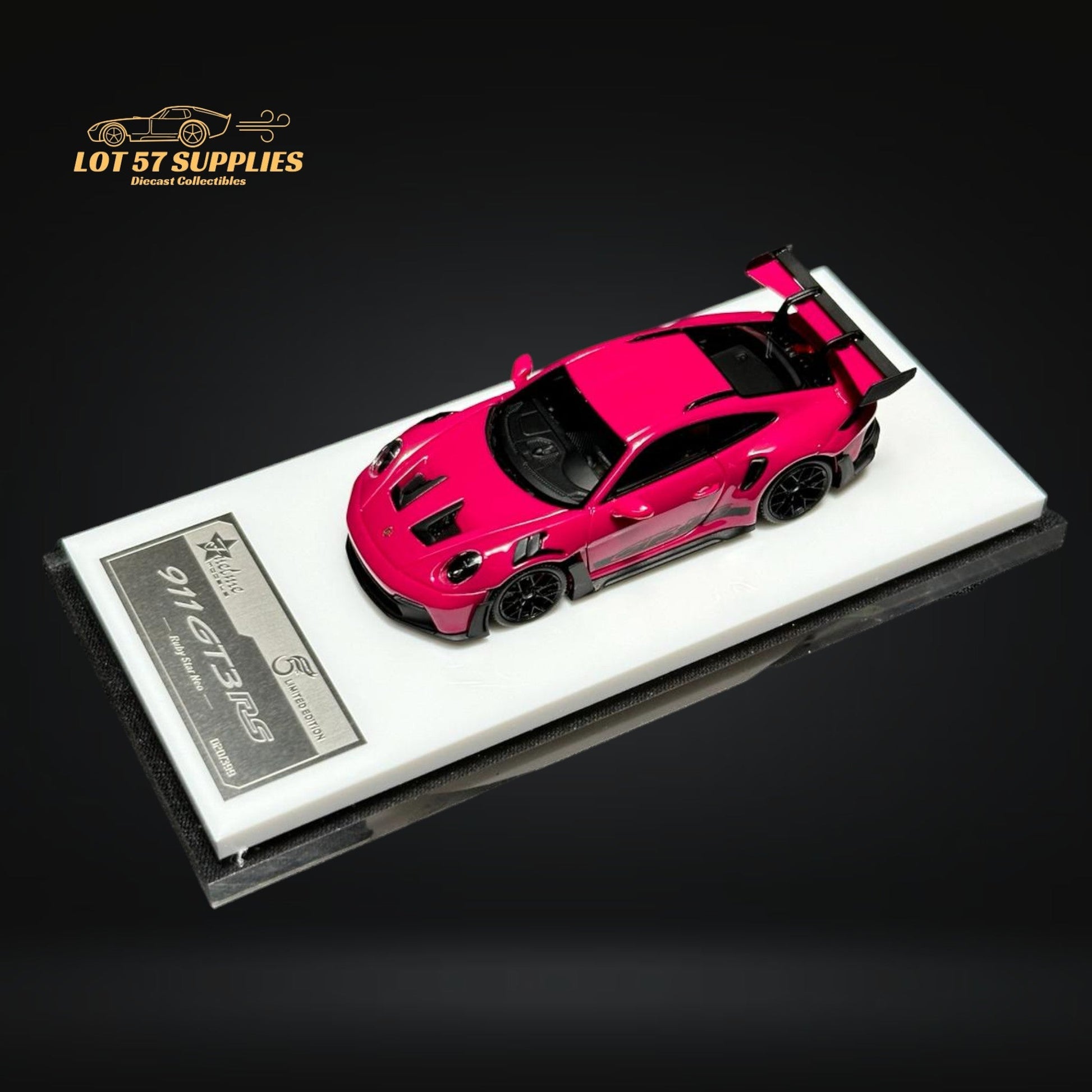 FuelMe Porsche 911 (992) GT3 RS in Ruby Star Neo 1:64-0