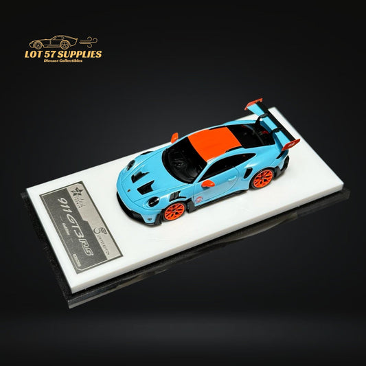 FuelMe Porsche 911 (992) GT3 RS in Gulf Livery 1:64-0