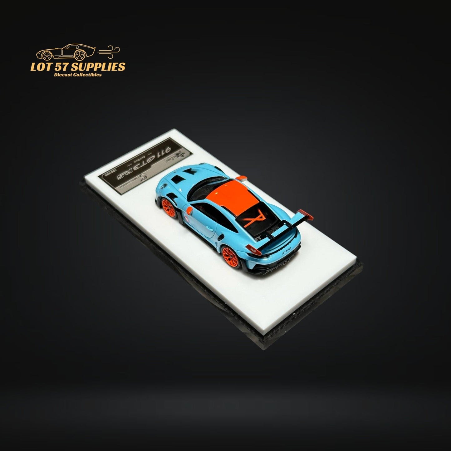 FuelMe Porsche 911 (992) GT3 RS in Gulf Livery 1:64-1