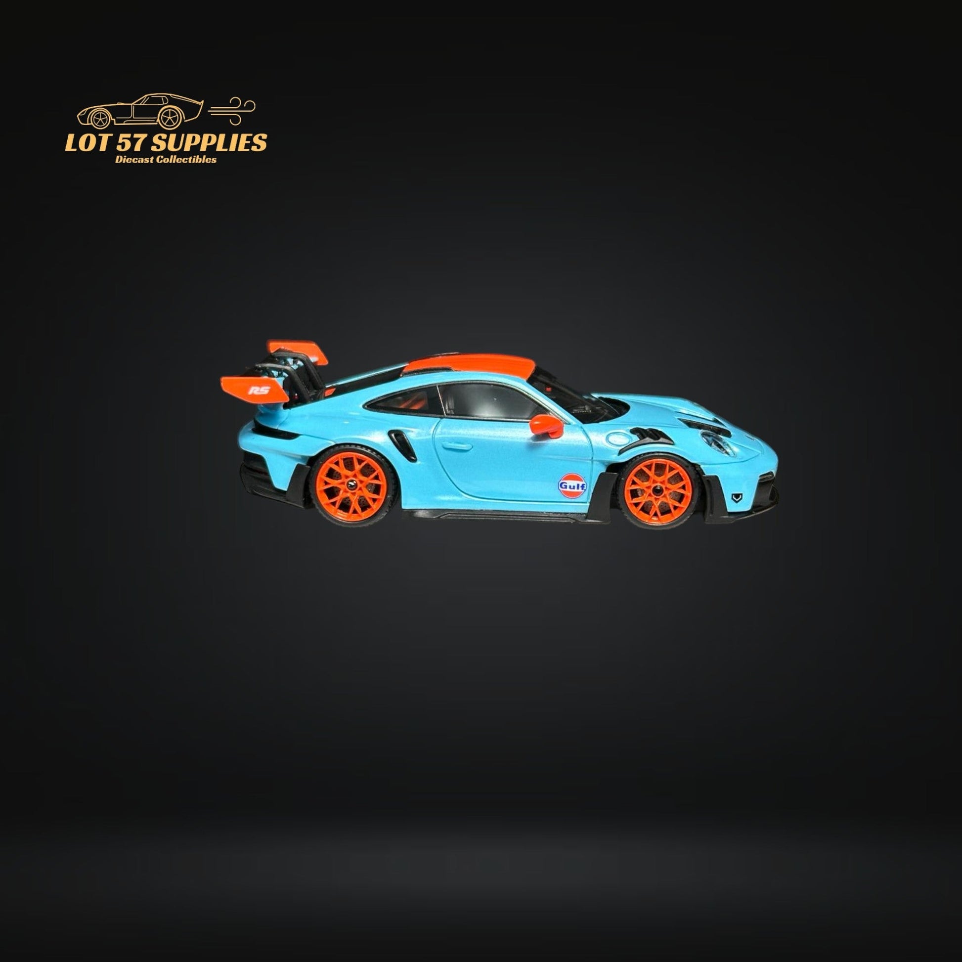 FuelMe Porsche 911 (992) GT3 RS in Gulf Livery 1:64-2