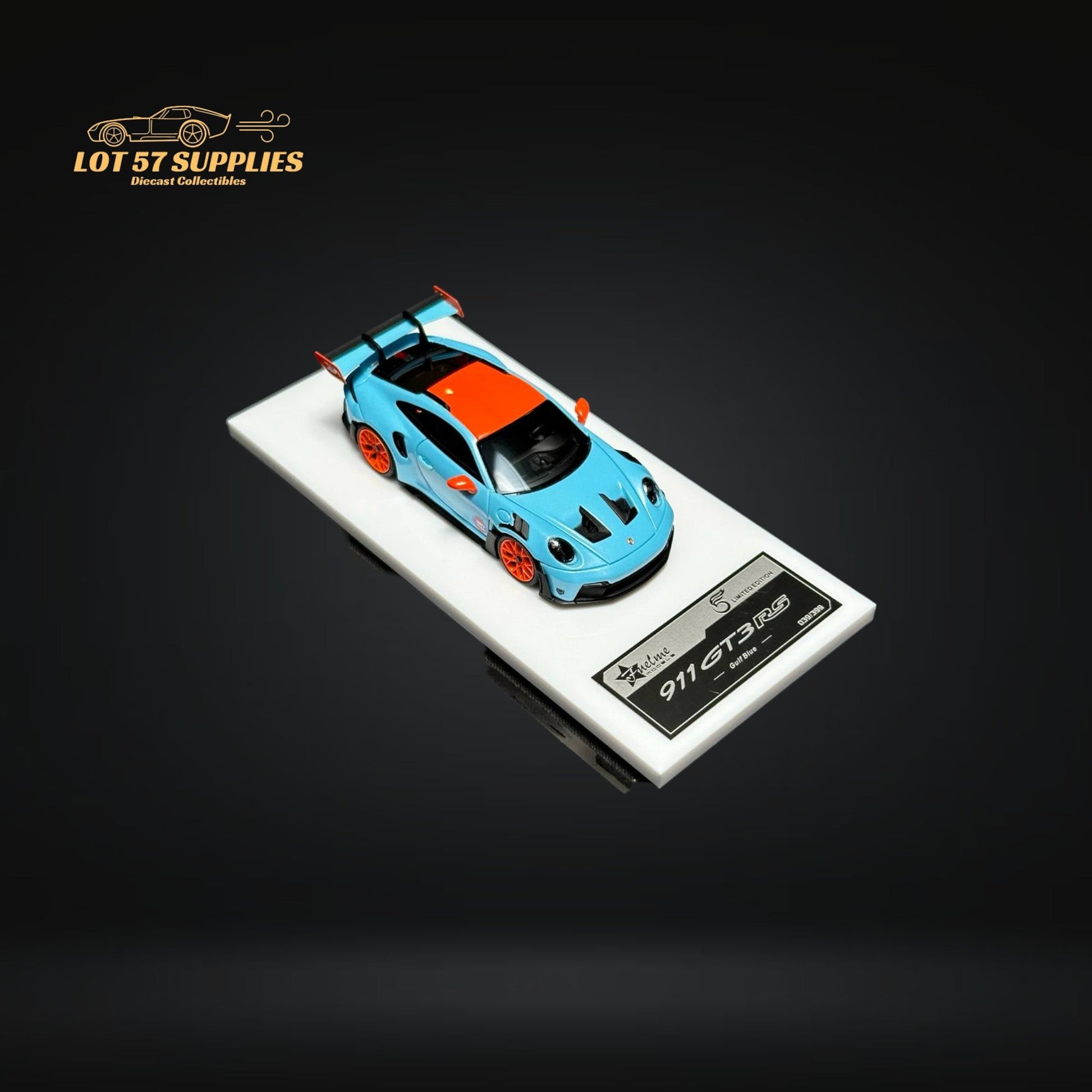 FuelMe Porsche 911 (992) GT3 RS in Gulf Livery 1:64-4