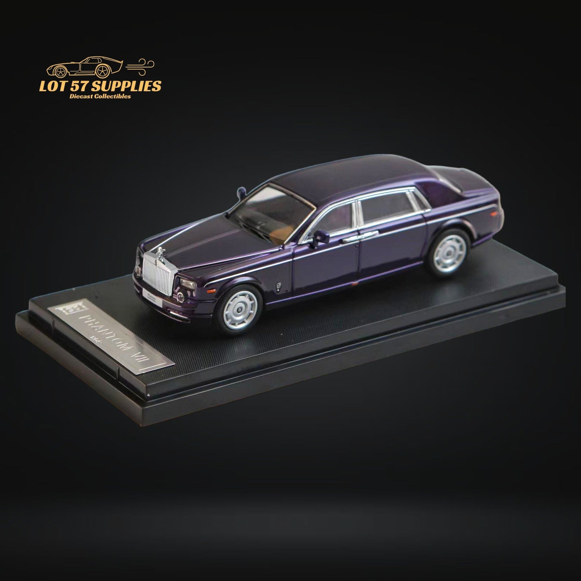 Street Weapon Rolls Royce Phantom VII Mysterious Purple 1:64 Limited to 300 Pcs-0