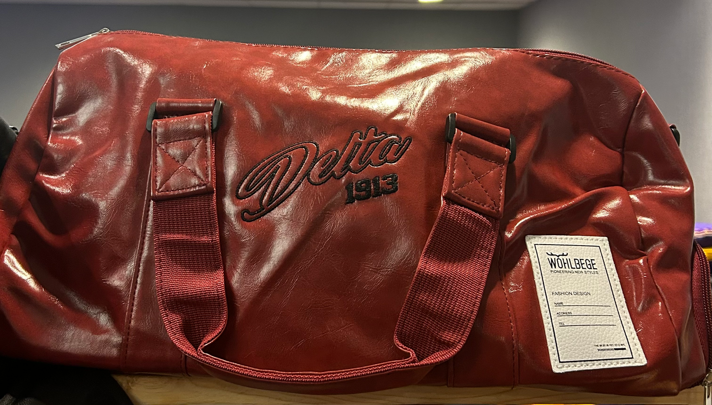 Small Red Duffel Bag - Delta 1913-0