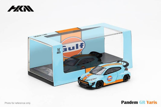 HKM Model Toyota Yaris GR GULF 1:64-0