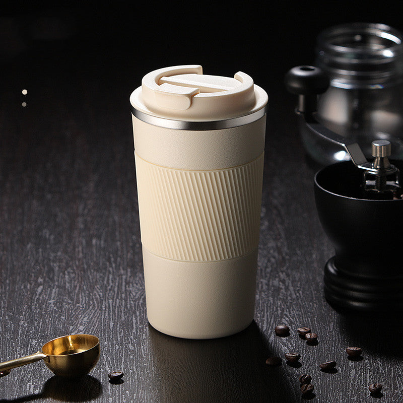 Portable Insulated Coffee Mug with Ceramic Liner | Durable & Eco-Friendly-0