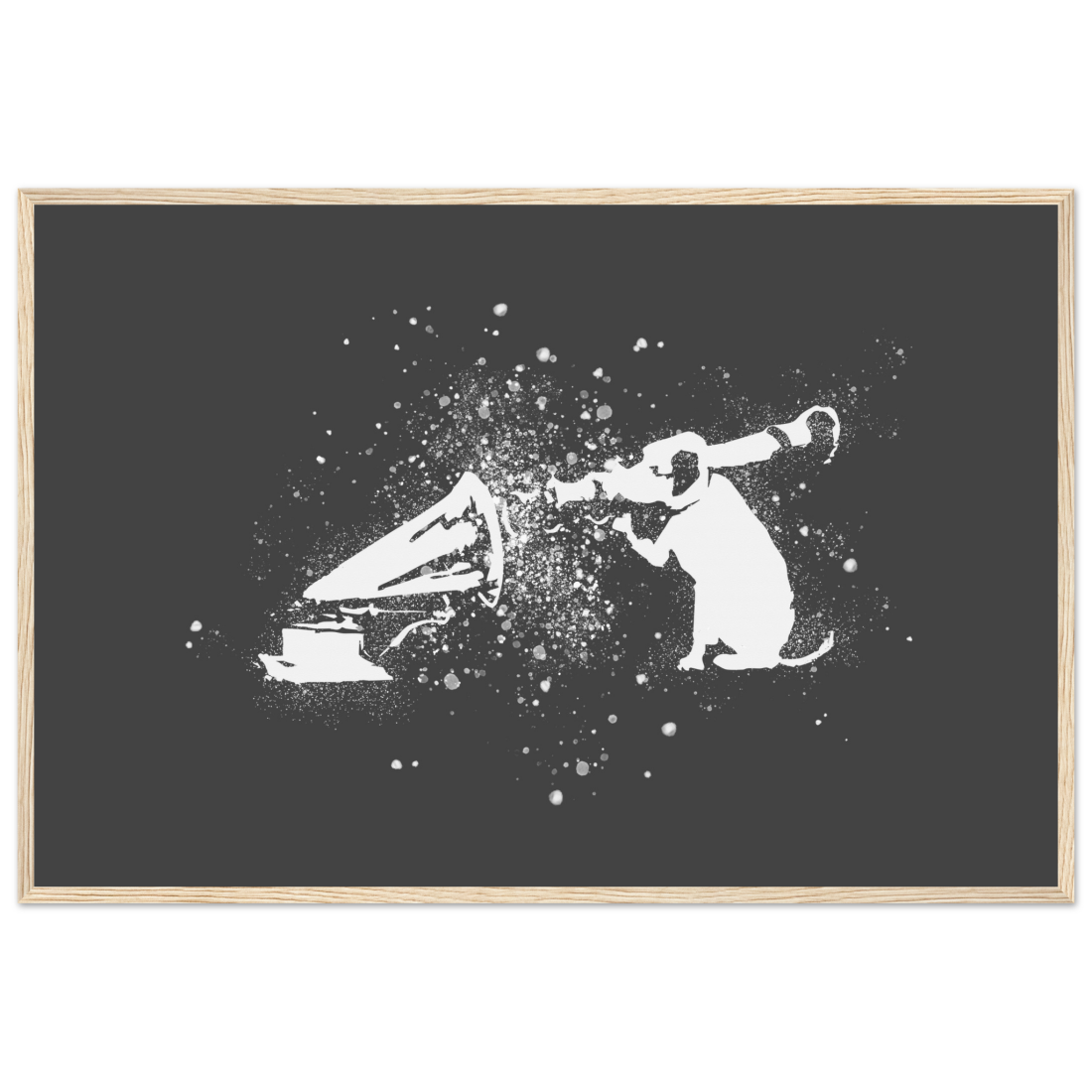 Banksy Rocket Dog (His Master’s Voice) Street Art Poster-12