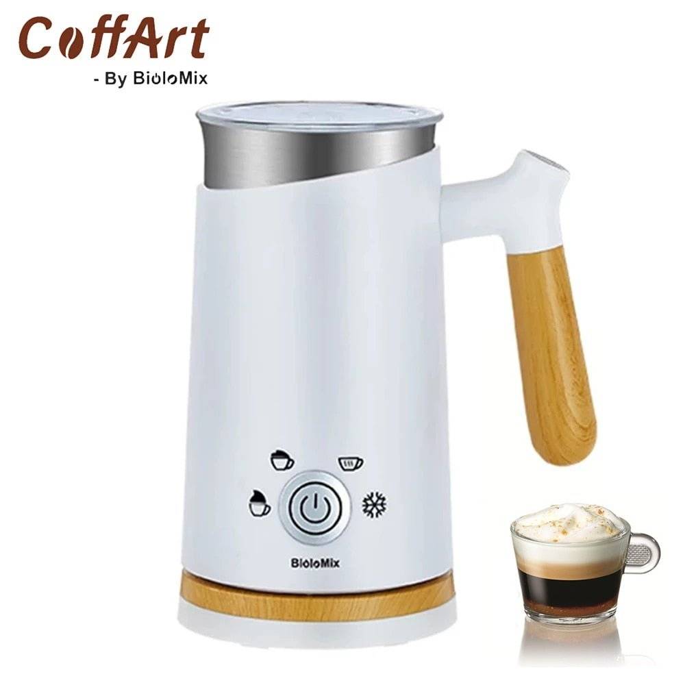 Automatic Coffee Frother Electric Hot and Cold Latte Cappuccino-1