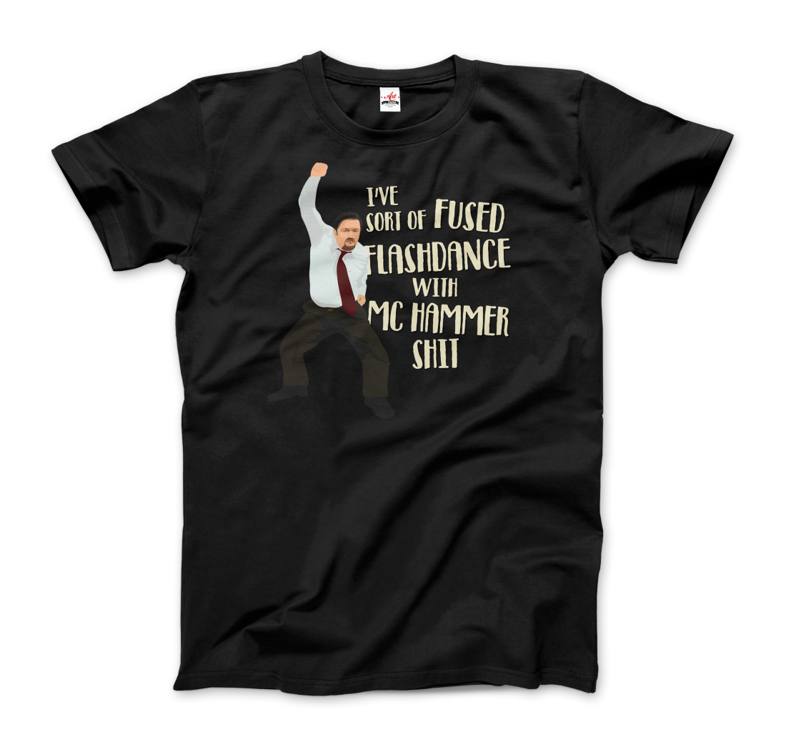 David Brent Classic Dance, from The Office UK T-Shirt-7