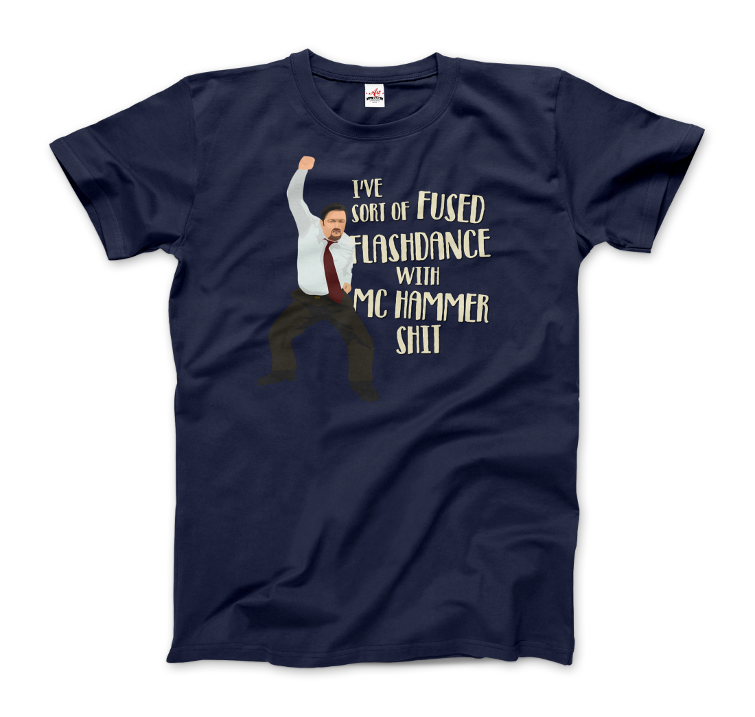 David Brent Classic Dance, from The Office UK T-Shirt-9