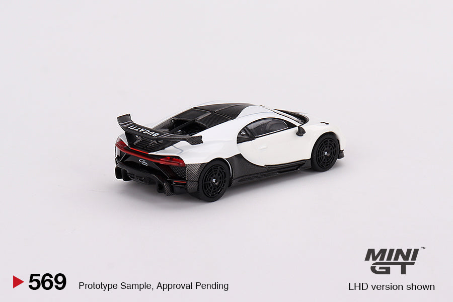 Mini-GT Bugatti Chiron Pur Sport White #569 1:64 MGT00569-2