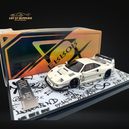 Error404 F40 LBWK White 1:64 Resin Limited to 399 PCS-0