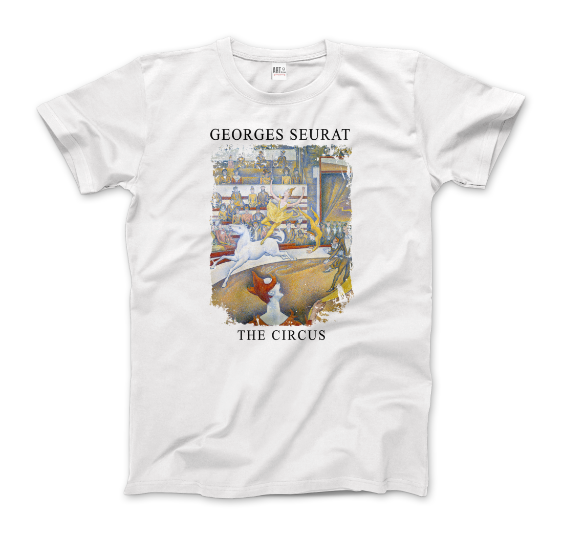 Georges Seurat - The Circus Artwork T-Shirt-2