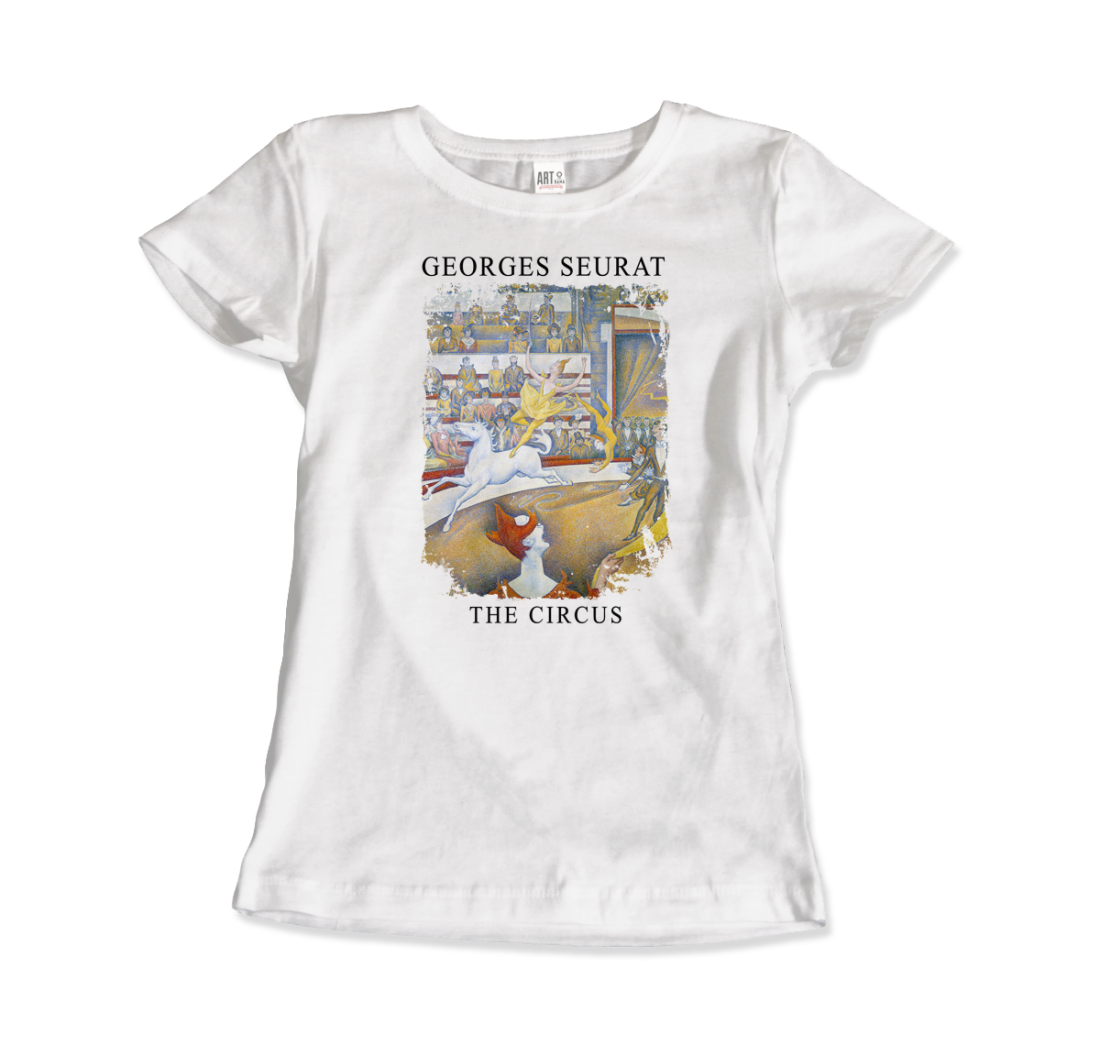 Georges Seurat - The Circus Artwork T-Shirt-3