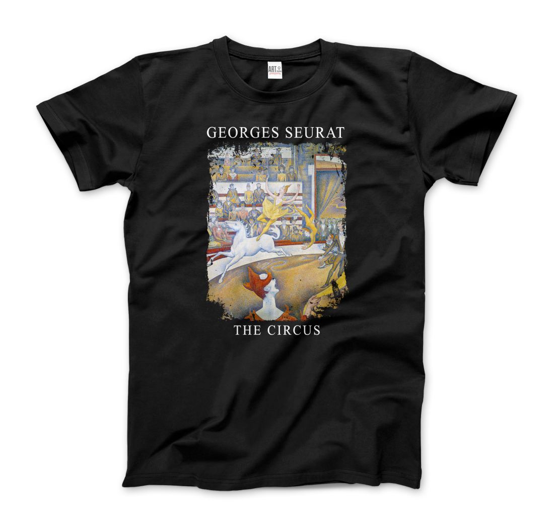 Georges Seurat - The Circus Artwork T-Shirt-0