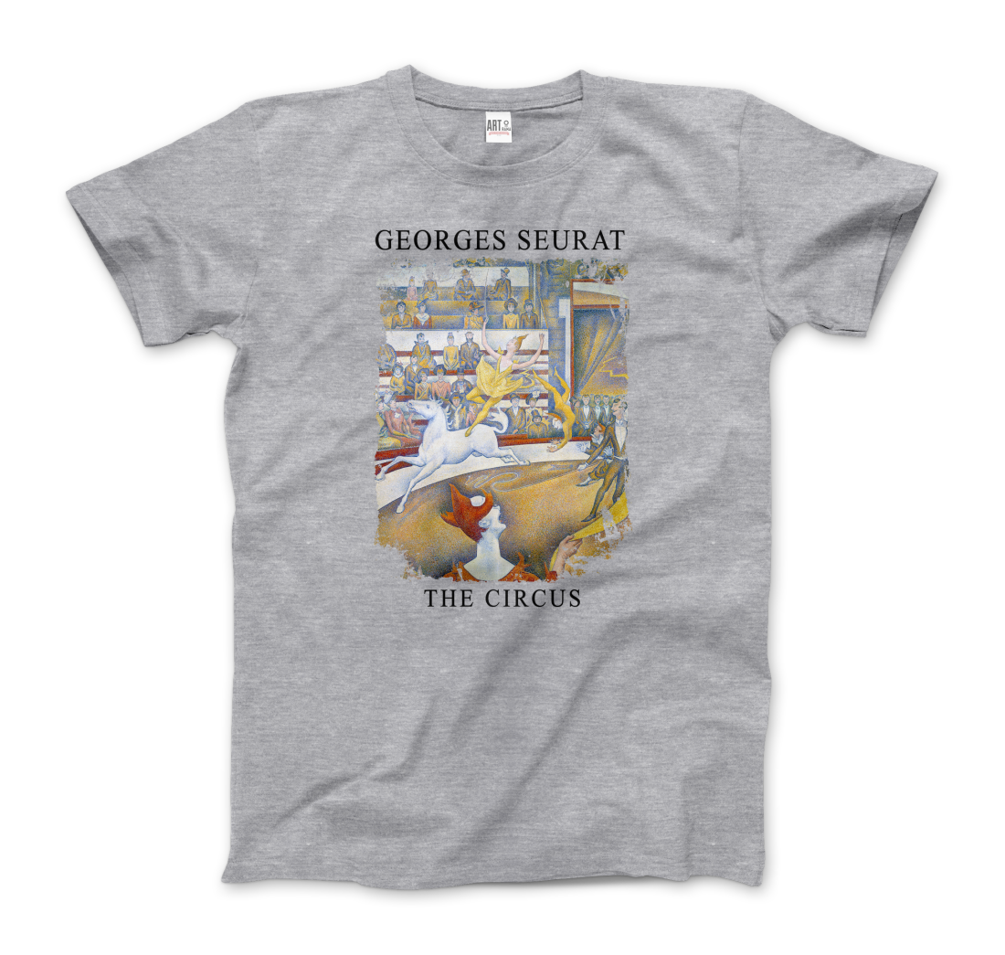 Georges Seurat - The Circus Artwork T-Shirt-5