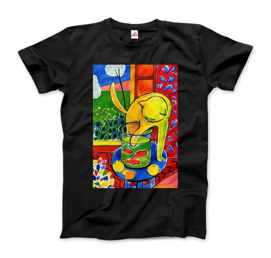 Henri Matisse The Cat With Red Fishes 1914 Artwork T-Shirt-0