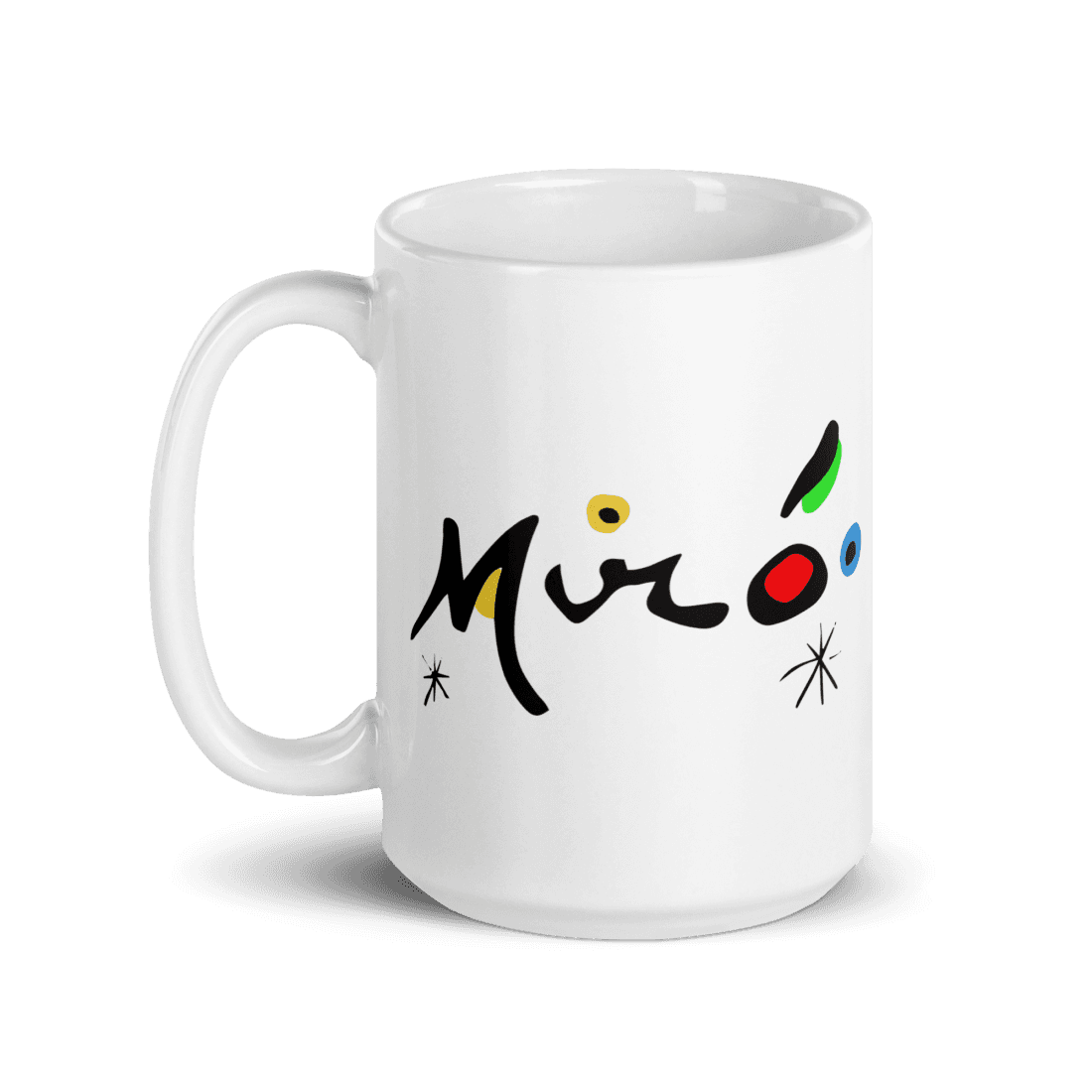 Joan Miro Colorful Signature Artwork Mug-5