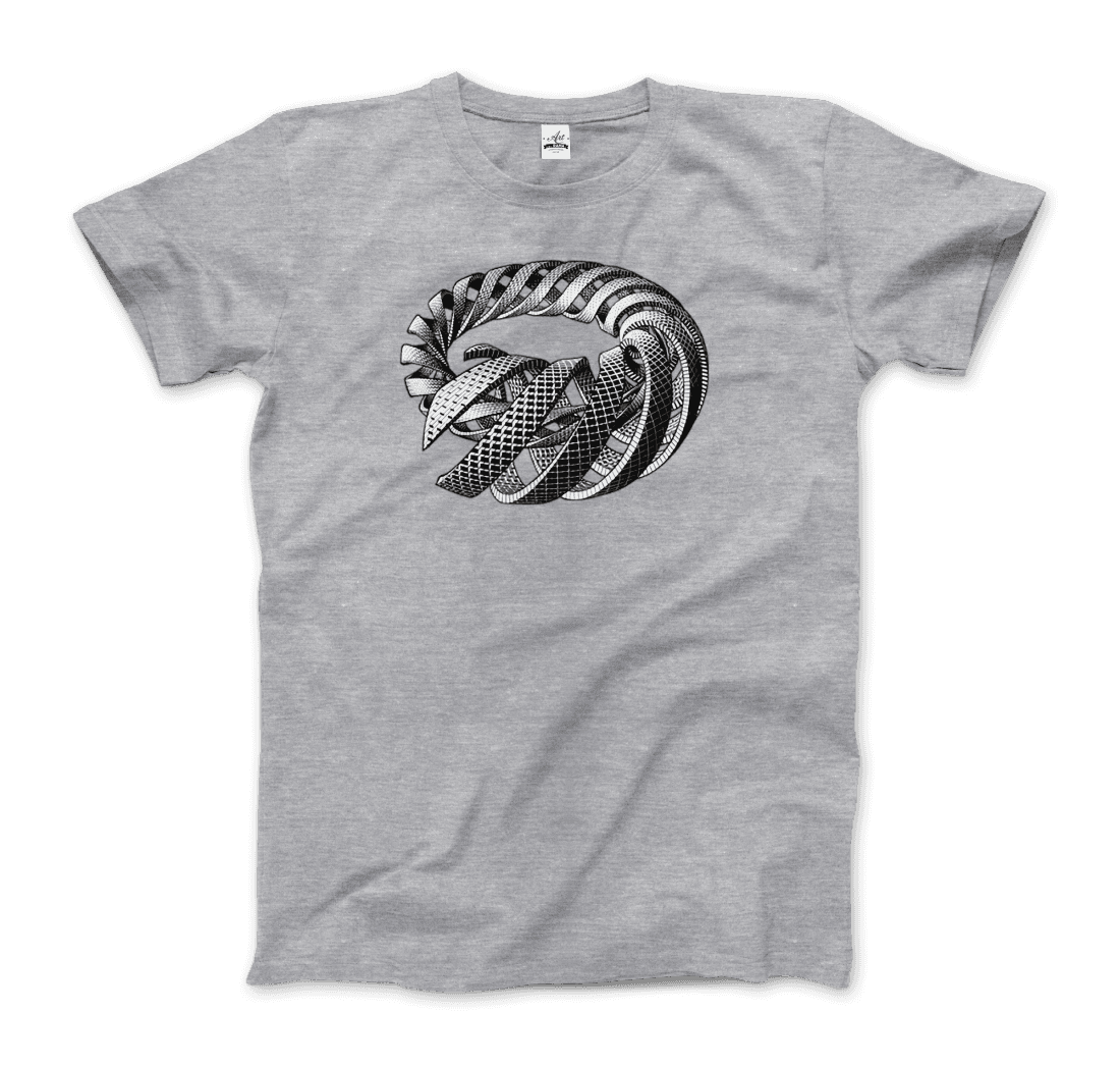 MC Escher Spirals Art T-Shirt-8