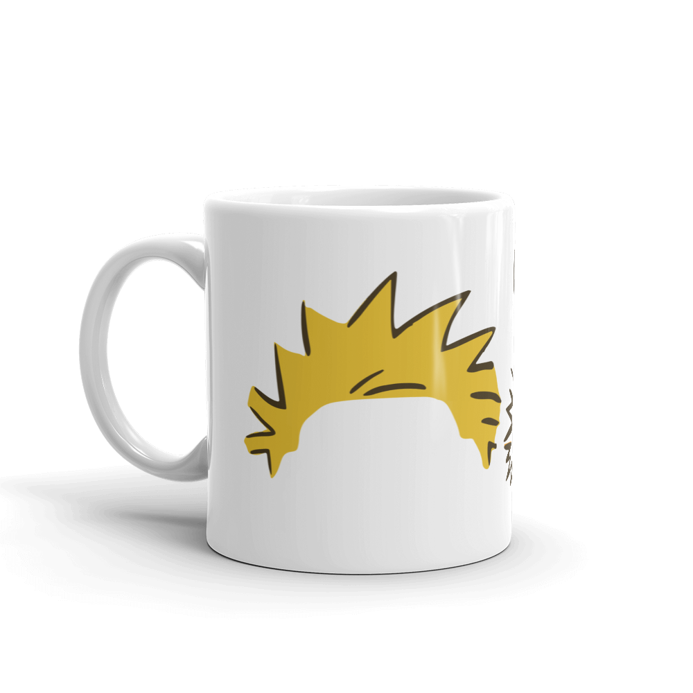 Calvin and Hobbes Faces Contour Mug-2