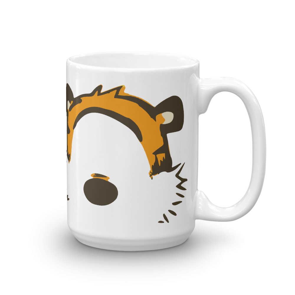 Calvin and Hobbes Faces Contour Mug-3