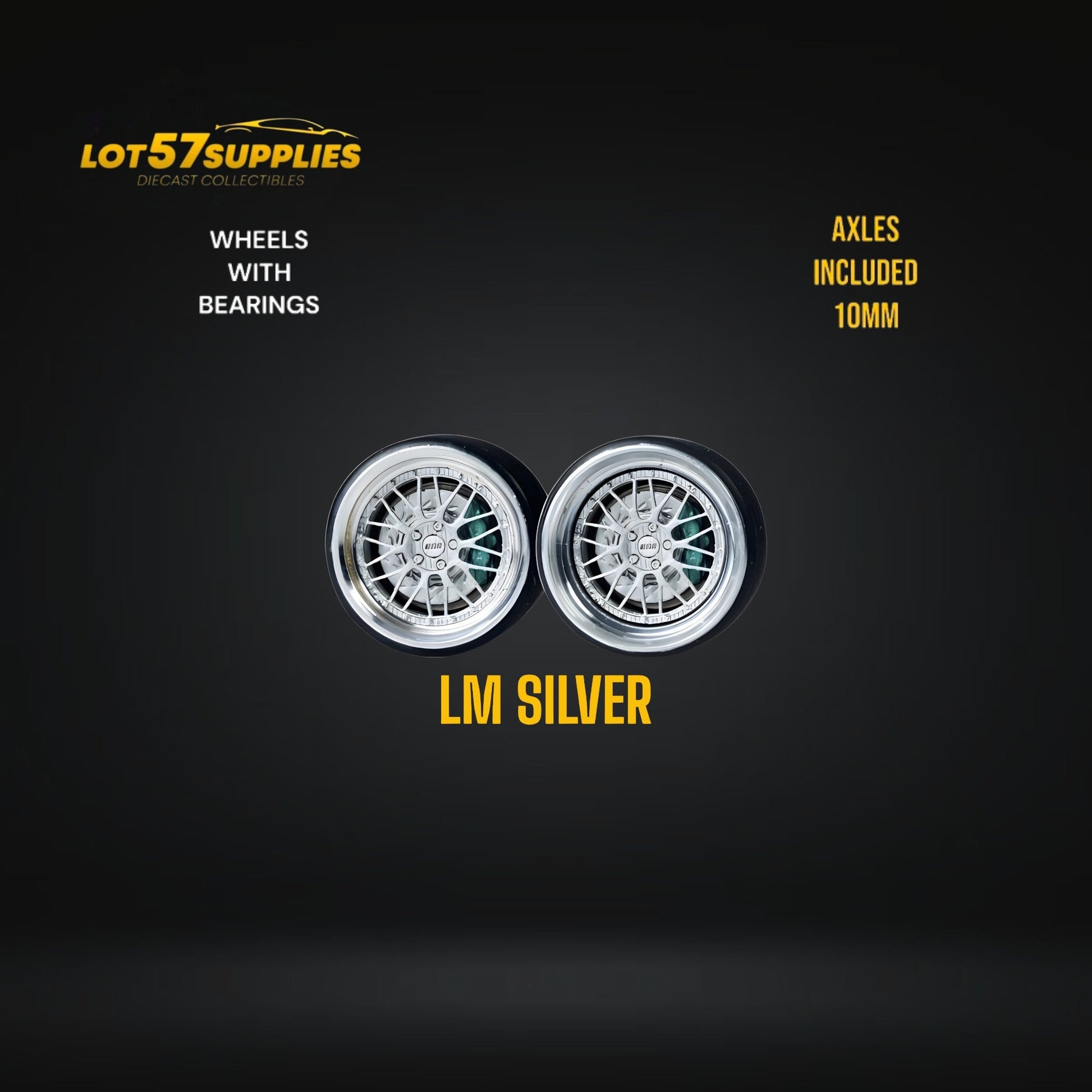 SKALWERK Wheels 1:64 10mm High Quality Wheels With Bearing System GROUP 1-11