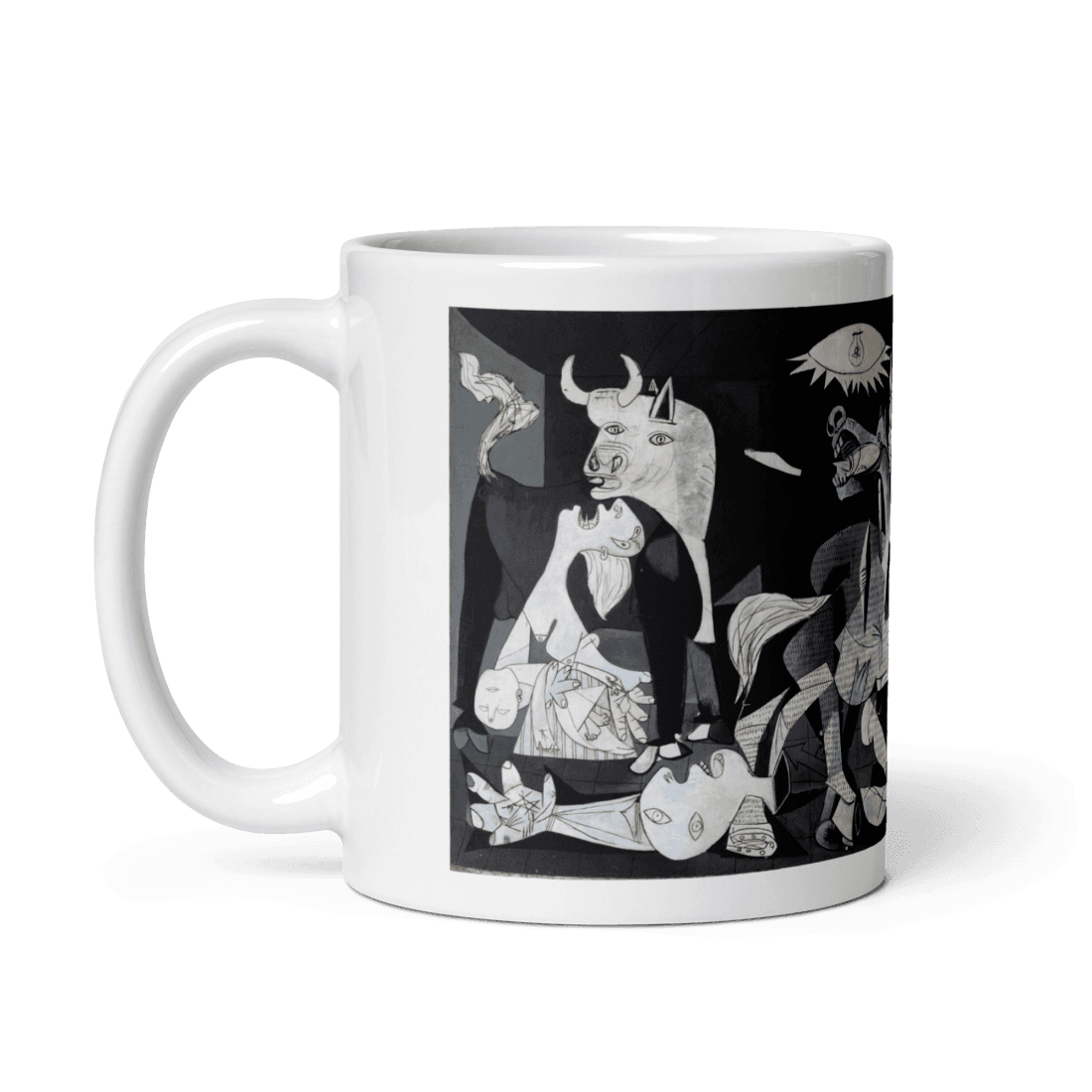 Pablo Picasso Guernica 1937 Artwork Mug-1