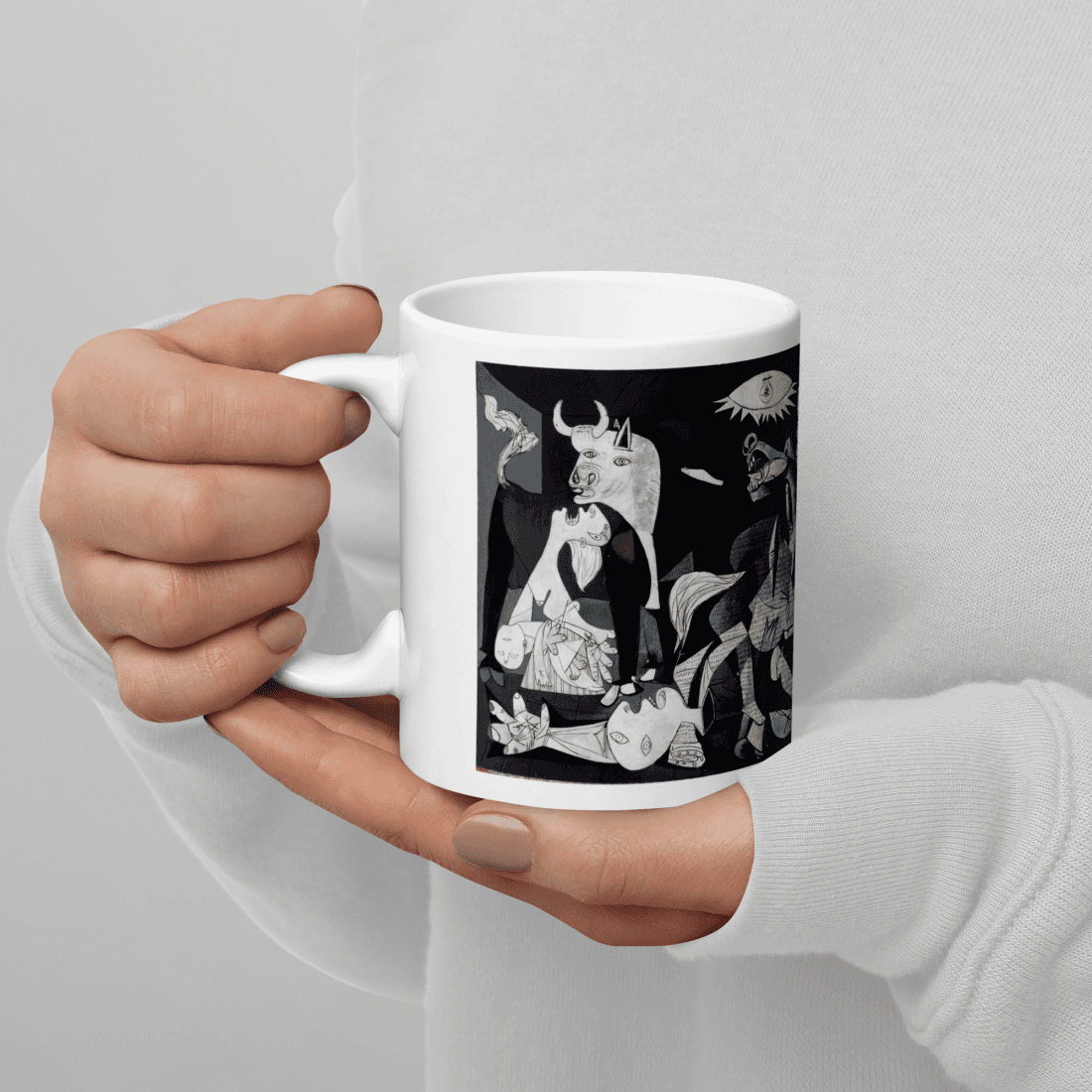 Pablo Picasso Guernica 1937 Artwork Mug-3