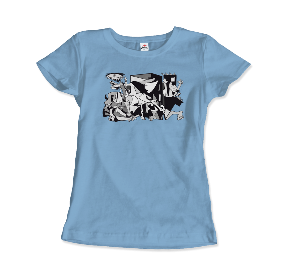 Pablo Picasso Guernica 1937 Artwork Reproduction T-Shirt-11