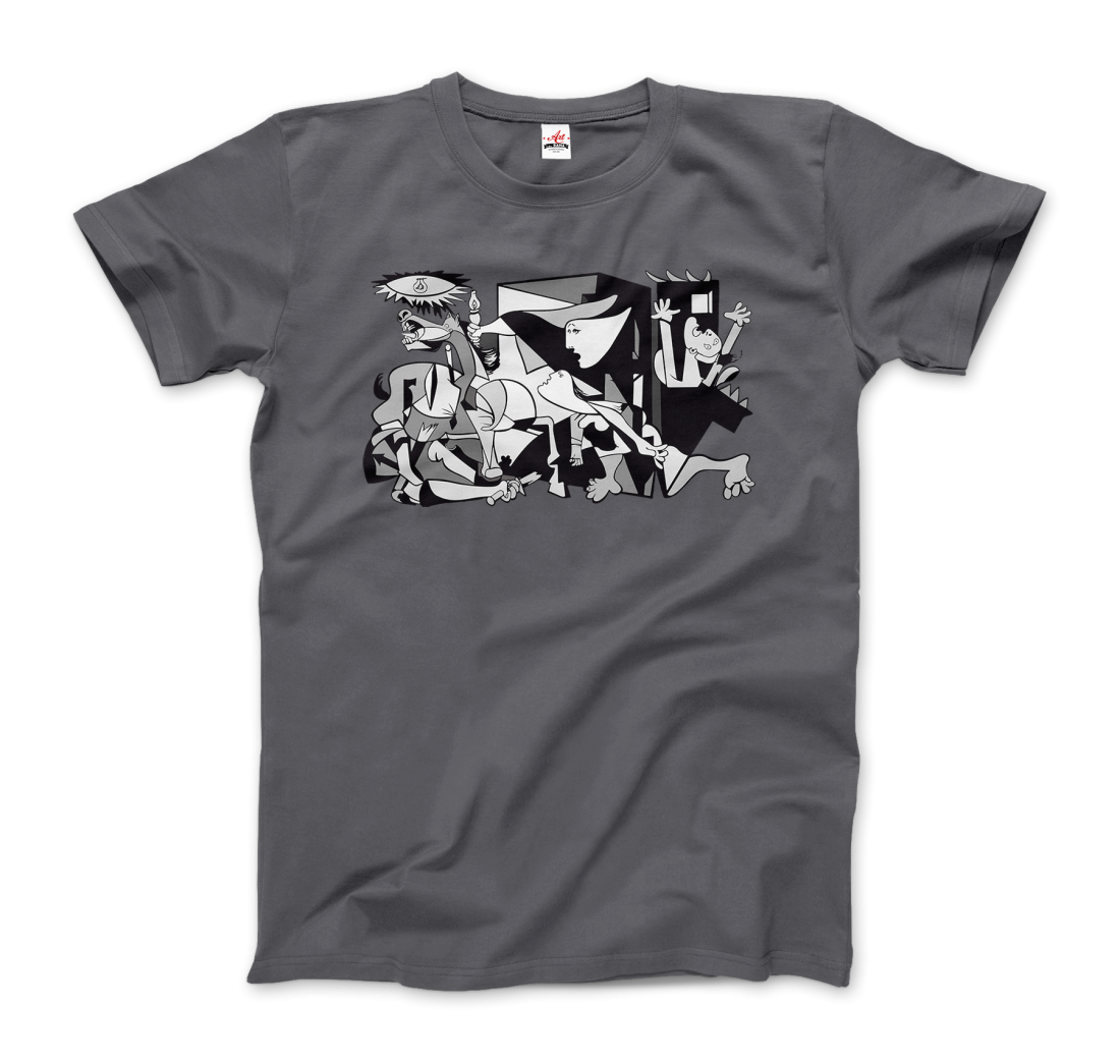 Pablo Picasso Guernica 1937 Artwork Reproduction T-Shirt-4