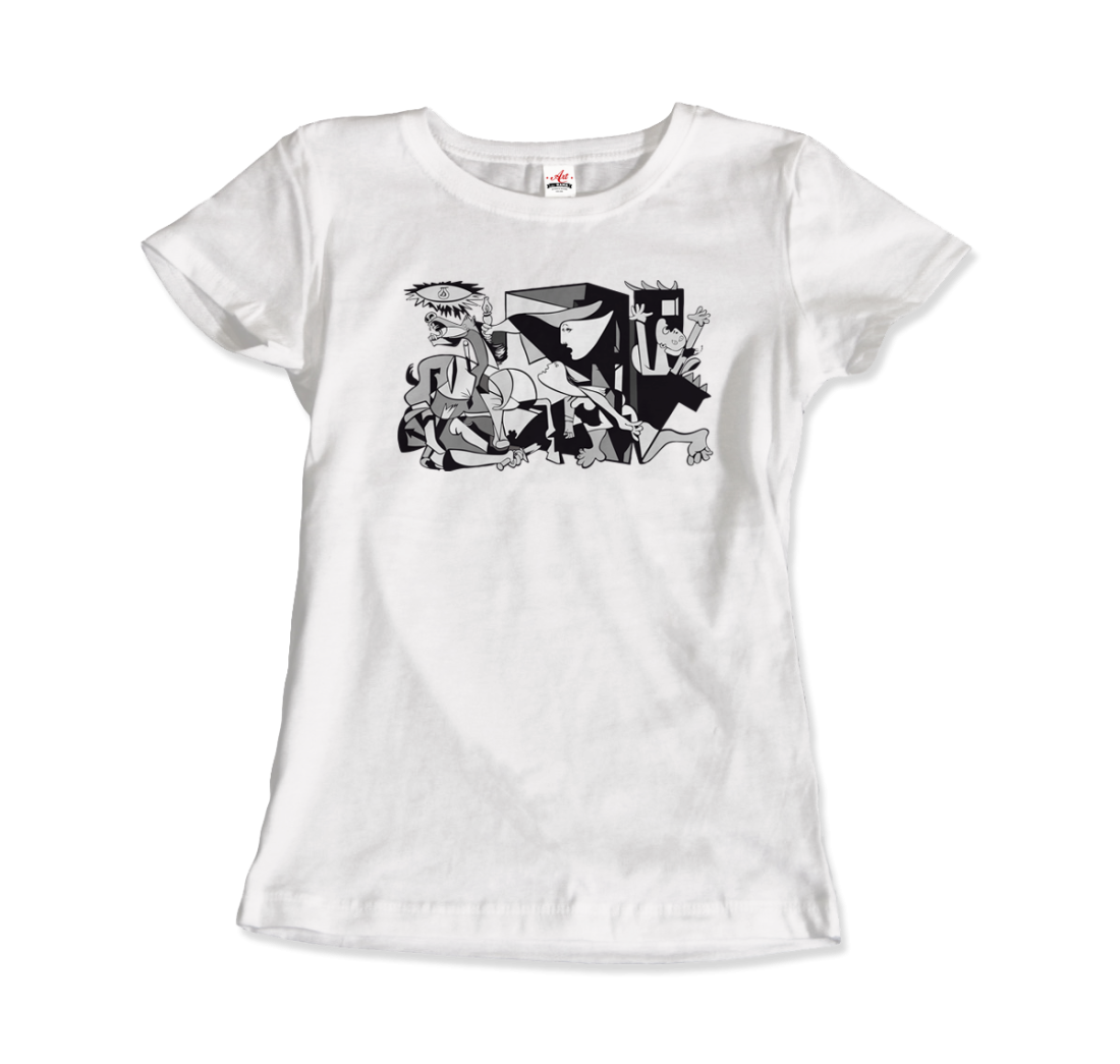 Pablo Picasso Guernica 1937 Artwork Reproduction T-Shirt-8