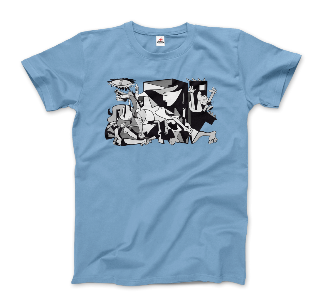 Pablo Picasso Guernica 1937 Artwork Reproduction T-Shirt-5