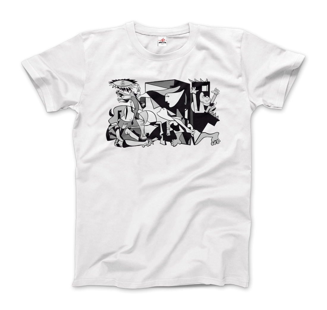 Pablo Picasso Guernica 1937 Artwork Reproduction T-Shirt-2