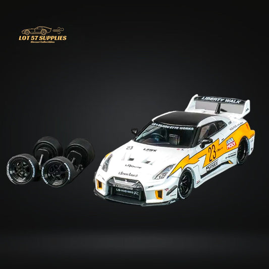 CM Model Nissan Skyline GT-R R35RR LBWK Silhouette #23 1:64 CM64-35RR-12-0