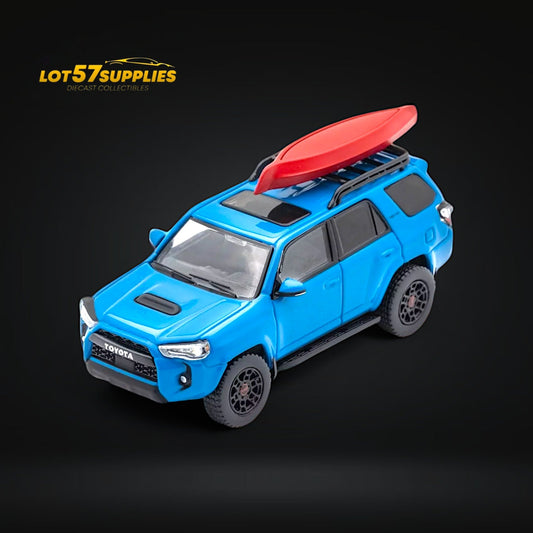 GCD Toyota 4 RUNNER SUV 4x4 OFF ROAD in Blue 1:64-0